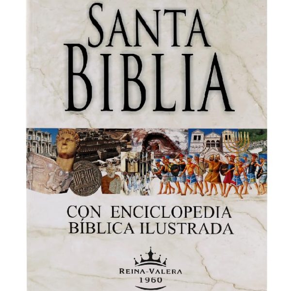 Biblia RVR 1960 Enciclopedia Bíblica - Letra grande, palabras de Jesús en rojo, con concordancia
