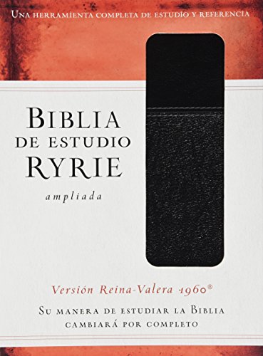 BIBLIA DE ESTUDIO RYRIE ampliada  negra con indice