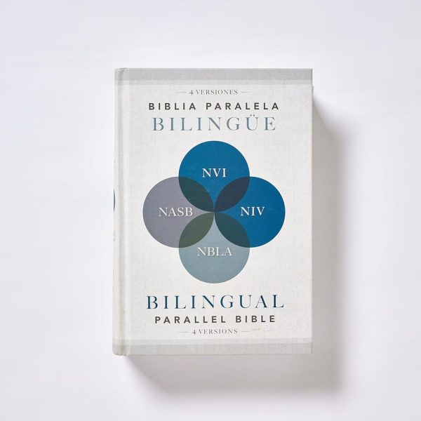 NIV/NVI/NASB/NBLA, Bilingual Parallel Bible, Hardcover, Comfort Print / NIV/NVI/NASB/NBLA Biblia Paralela Bilingüe, Tapa dura,