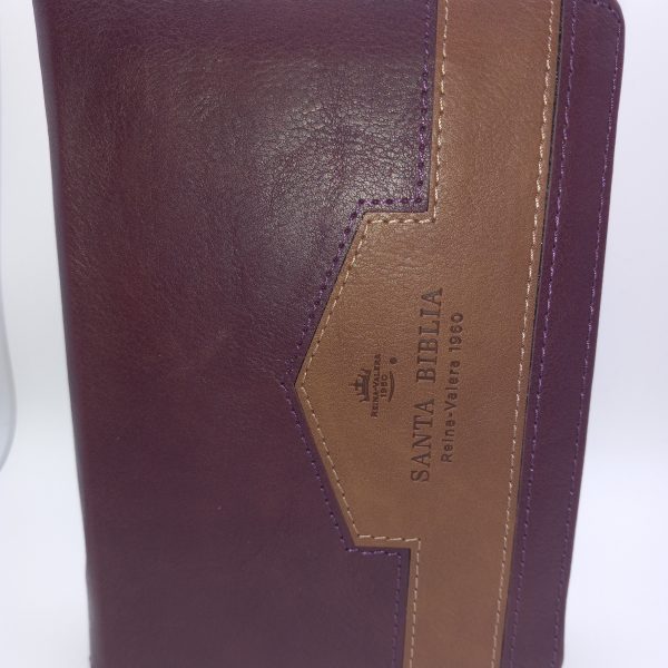 Biblia Tamano Bolsillo Con Forro Burgandy